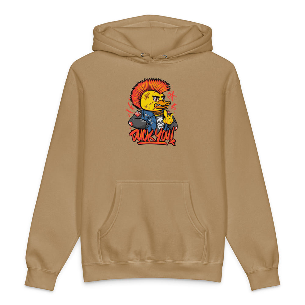Duck you | Unisex Heavyweight Hooded Sweatshirt | Independent Trading Co. IND4000