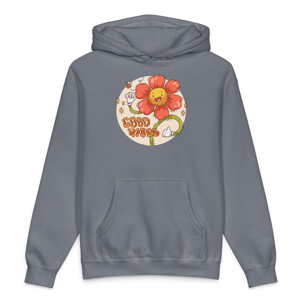 Good vides | Unisex Heavyweight Hooded Sweatshirt | Independent Trading Co. IND4000
