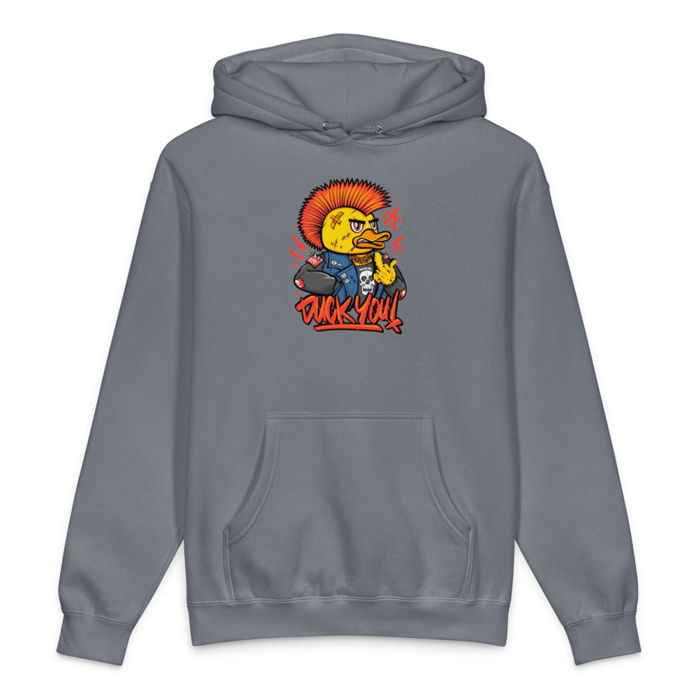 Duck you | Unisex Heavyweight Hooded Sweatshirt | Independent Trading Co. IND4000