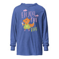 Orange fox - Ẹnoy the day | Unisex Hooded Long Sleeve Tee | Bella Canvas 3512