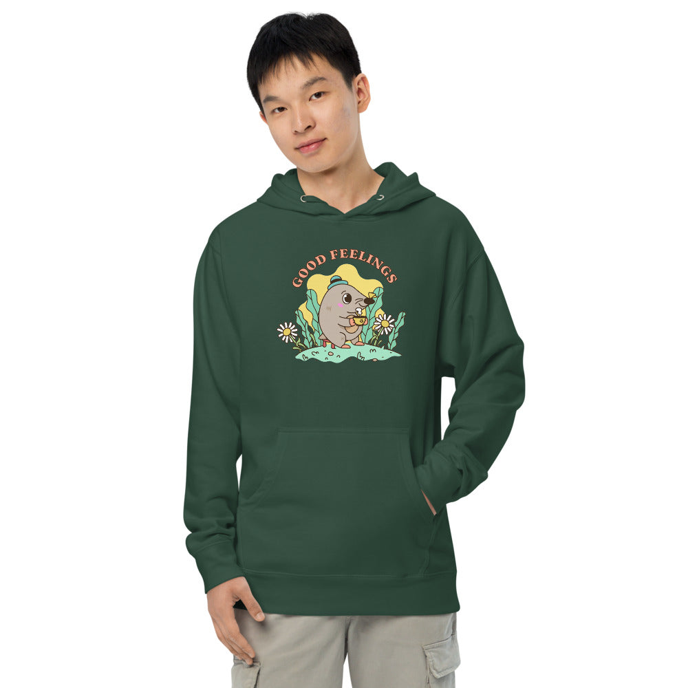 Good feelings | Unisex Midweight Hoodie | Independent Trading Co. SS4500