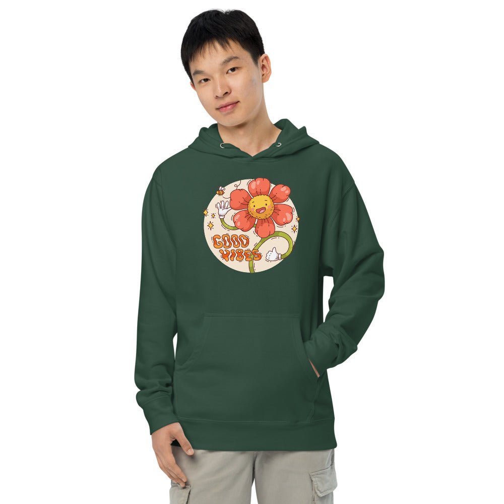 Good vides | Unisex Midweight Hoodie | Independent Trading Co. SS4500
