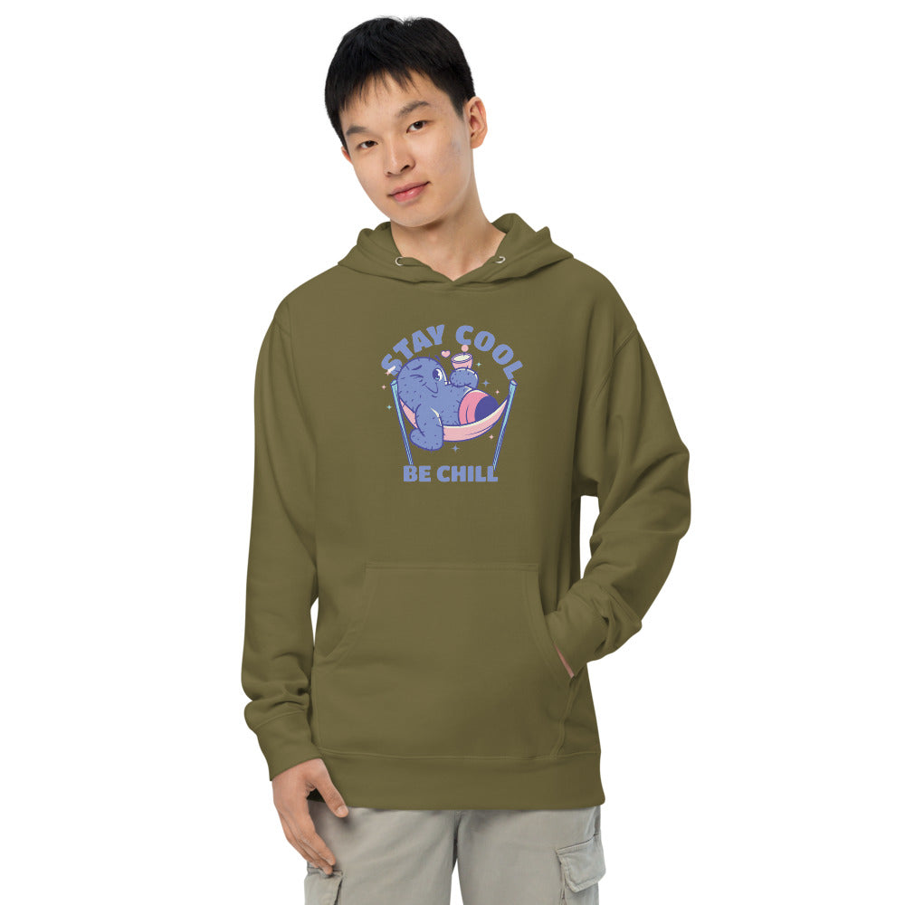 Stay cool be chill | Unisex Midweight Hoodie | Independent Trading Co. SS4500