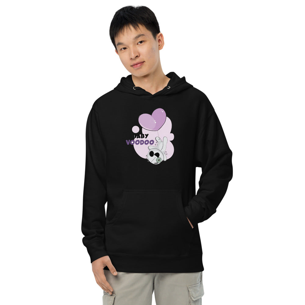 Ted heart - Baby voodoo | Unisex Midweight Hoodie | Independent Trading Co. SS4500