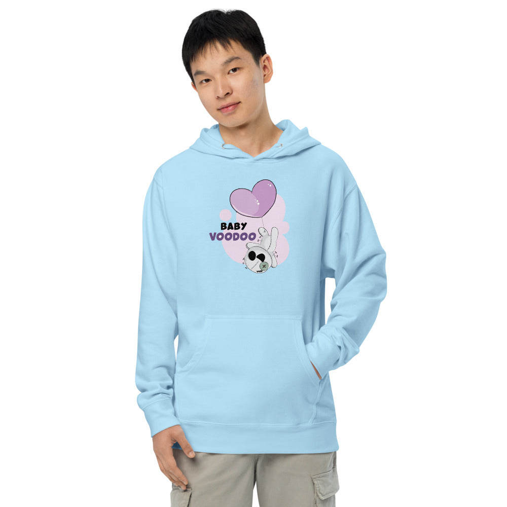 Ted heart - Baby voodoo | Unisex Midweight Hoodie | Independent Trading Co. SS4500