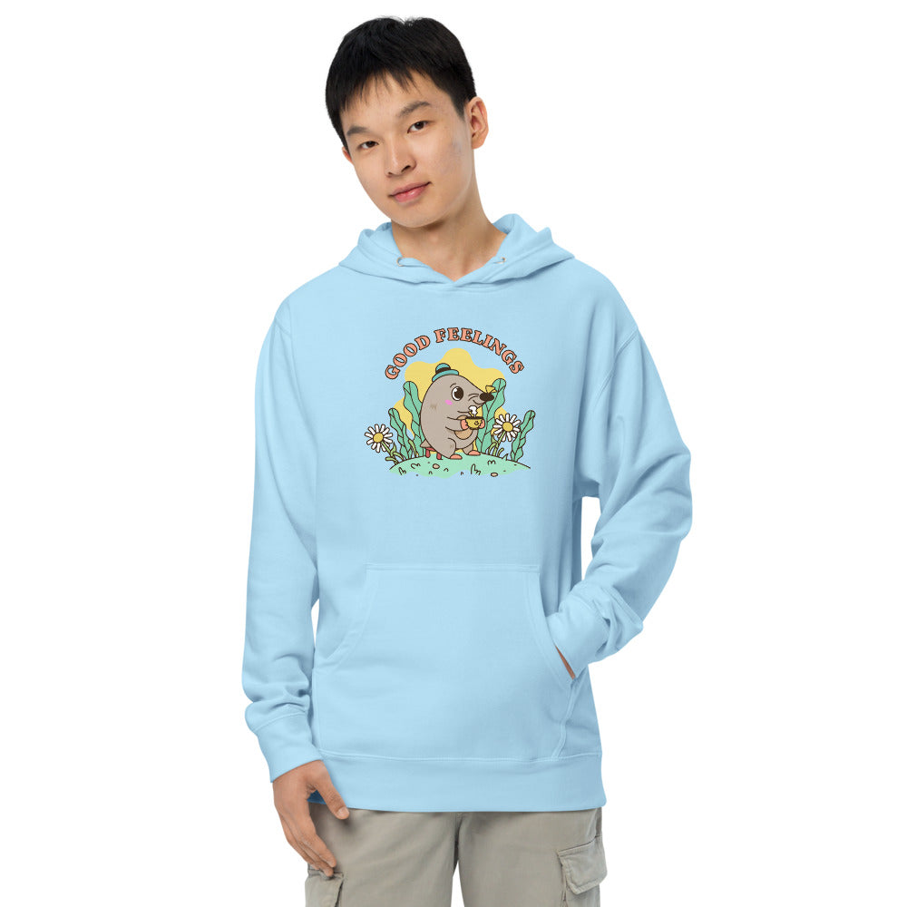 Good feelings | Unisex Midweight Hoodie | Independent Trading Co. SS4500