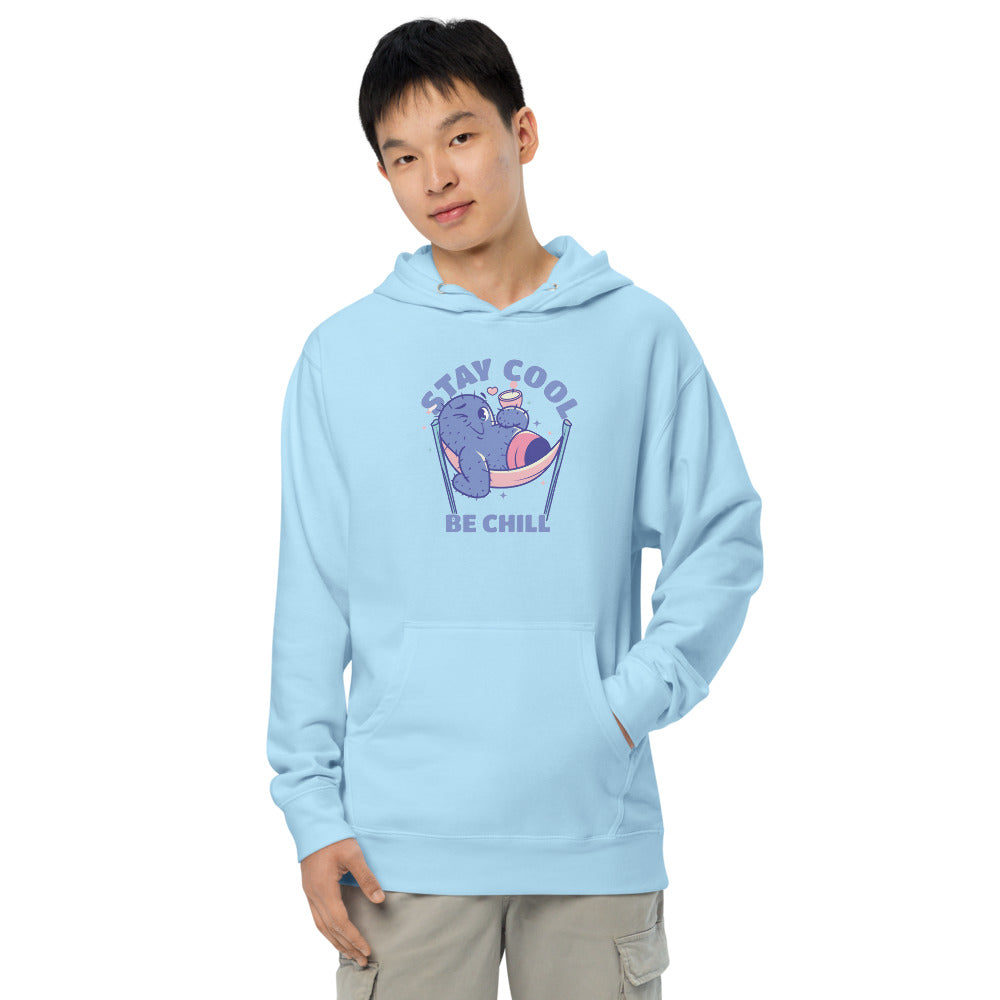 Stay cool be chill | Unisex Midweight Hoodie | Independent Trading Co. SS4500