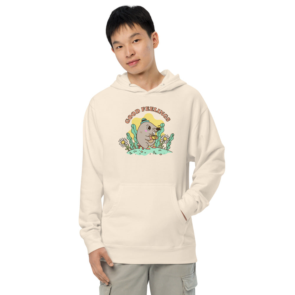 Good feelings | Unisex Midweight Hoodie | Independent Trading Co. SS4500