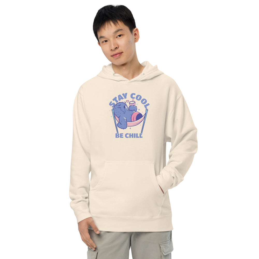 Stay cool be chill | Unisex Midweight Hoodie | Independent Trading Co. SS4500