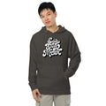 Enjoy every moments white | Unisex Midweight Hoodie | Independent Trading Co. SS4500