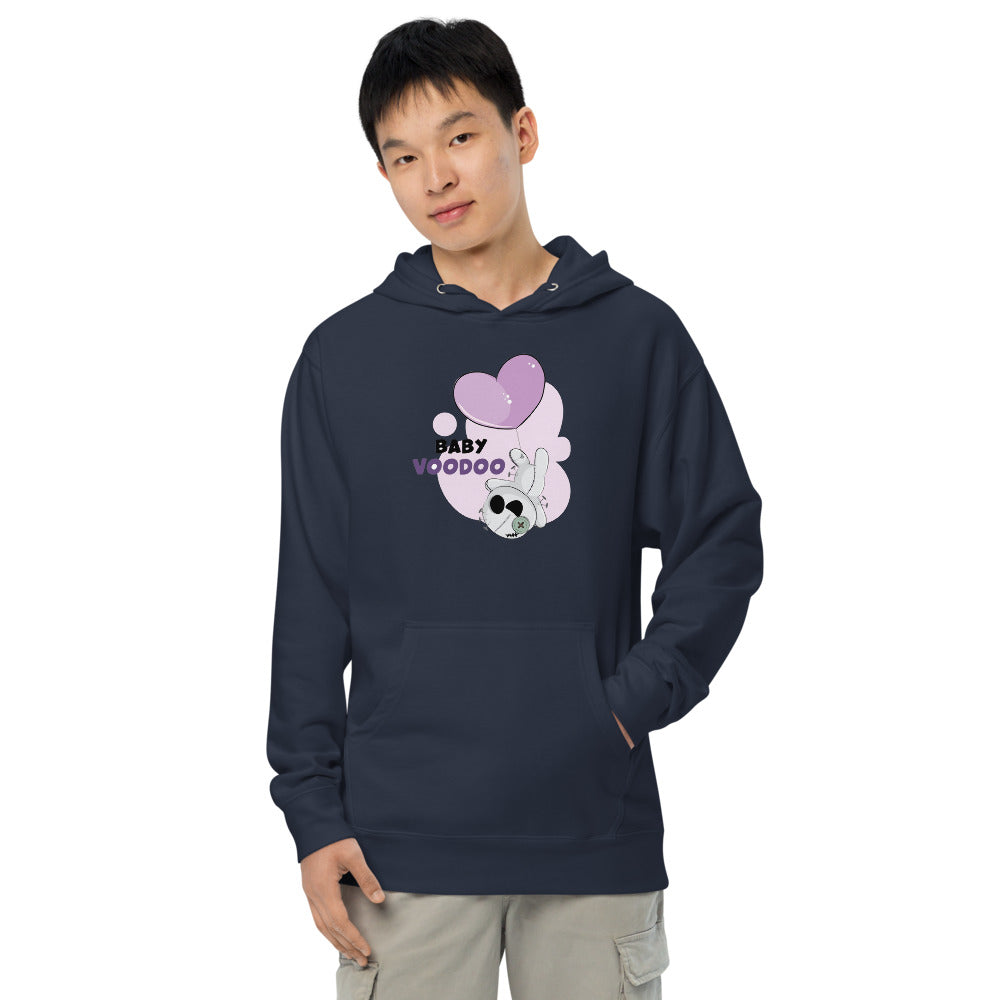 Ted heart - Baby voodoo | Unisex Midweight Hoodie | Independent Trading Co. SS4500