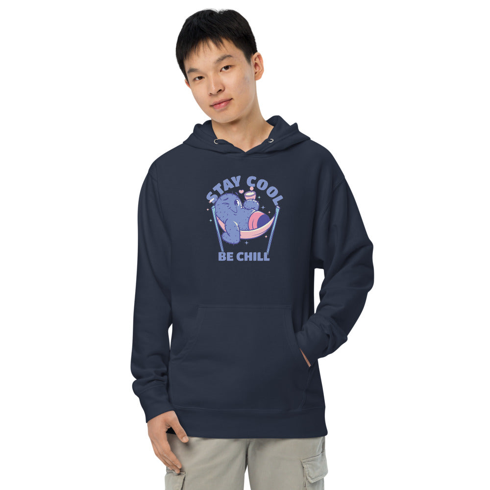 Stay cool be chill | Unisex Midweight Hoodie | Independent Trading Co. SS4500