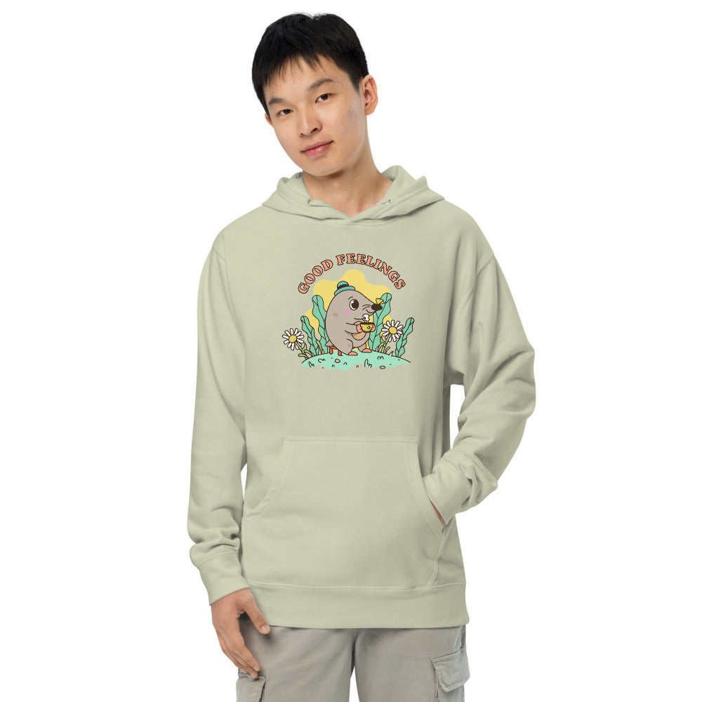 Good feelings | Unisex Midweight Hoodie | Independent Trading Co. SS4500