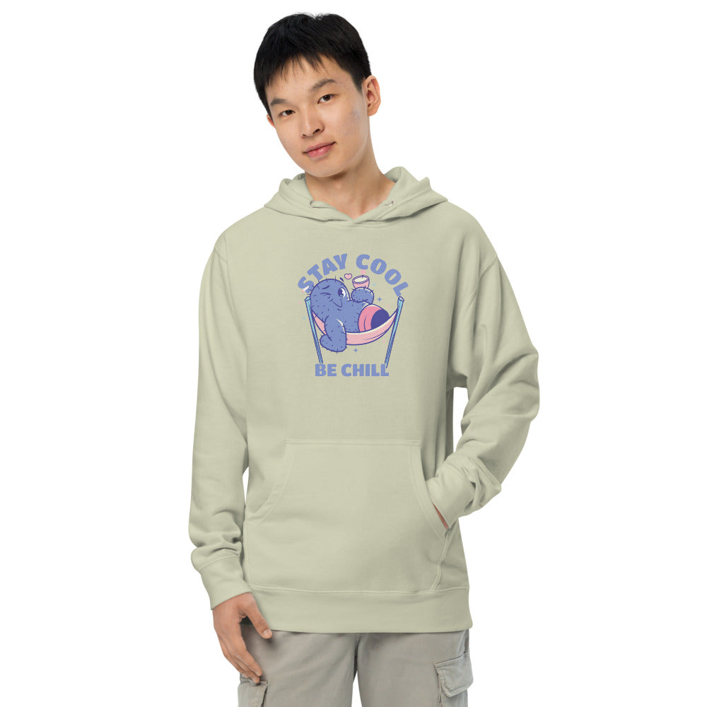 Stay cool be chill | Unisex Midweight Hoodie | Independent Trading Co. SS4500