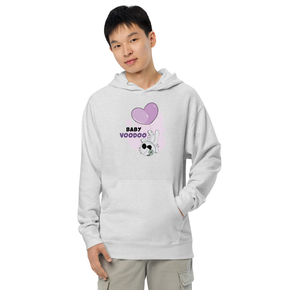 Ted heart - Baby voodoo | Unisex Midweight Hoodie | Independent Trading Co. SS4500