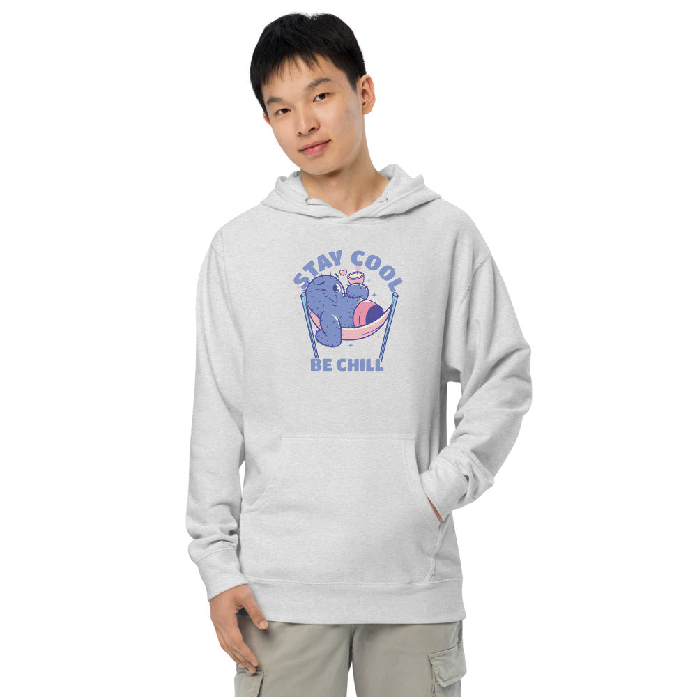 Stay cool be chill | Unisex Midweight Hoodie | Independent Trading Co. SS4500
