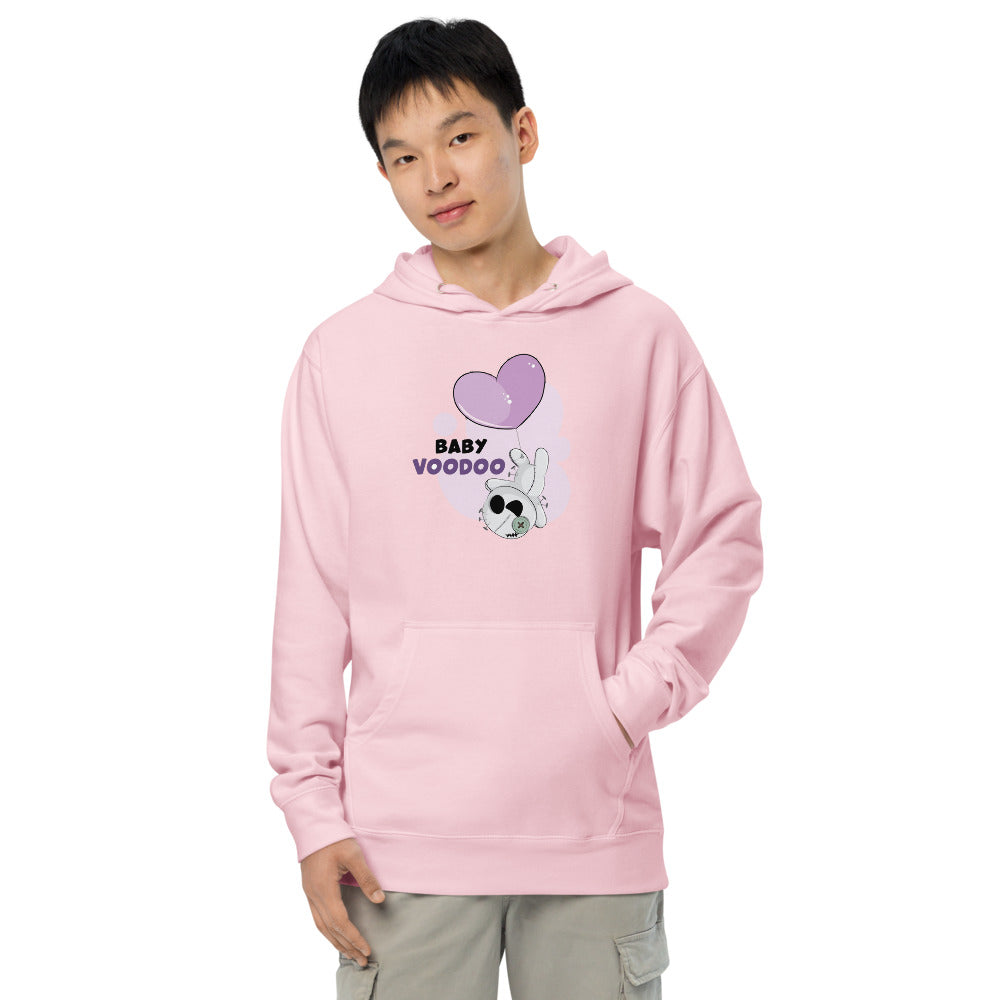 Ted heart - Baby voodoo | Unisex Midweight Hoodie | Independent Trading Co. SS4500