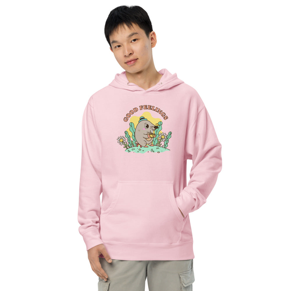 Good feelings | Unisex Midweight Hoodie | Independent Trading Co. SS4500