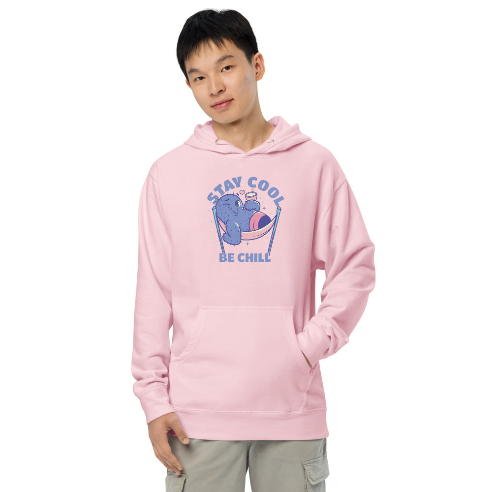 Stay cool be chill | Unisex Midweight Hoodie | Independent Trading Co. SS4500