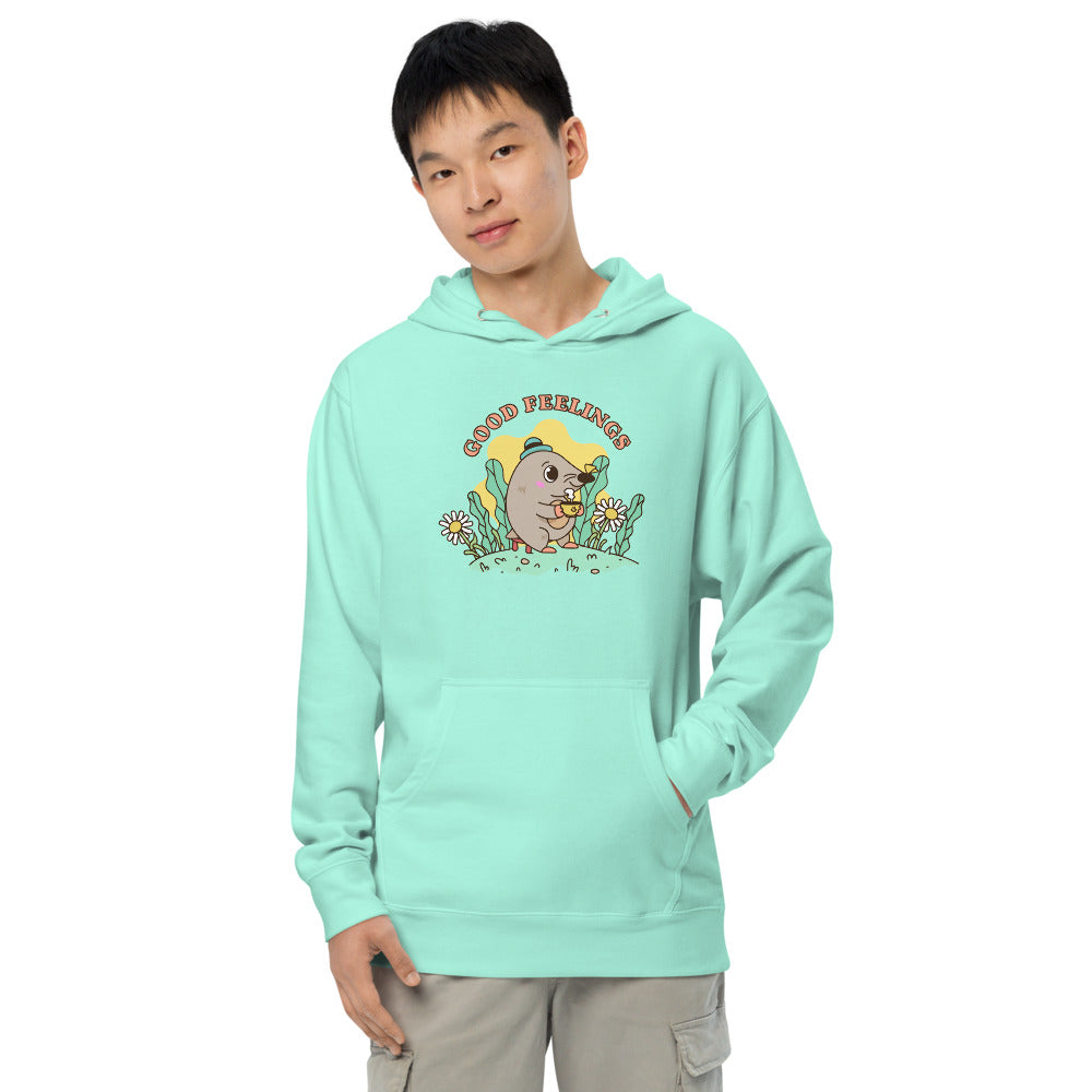 Good feelings | Unisex Midweight Hoodie | Independent Trading Co. SS4500