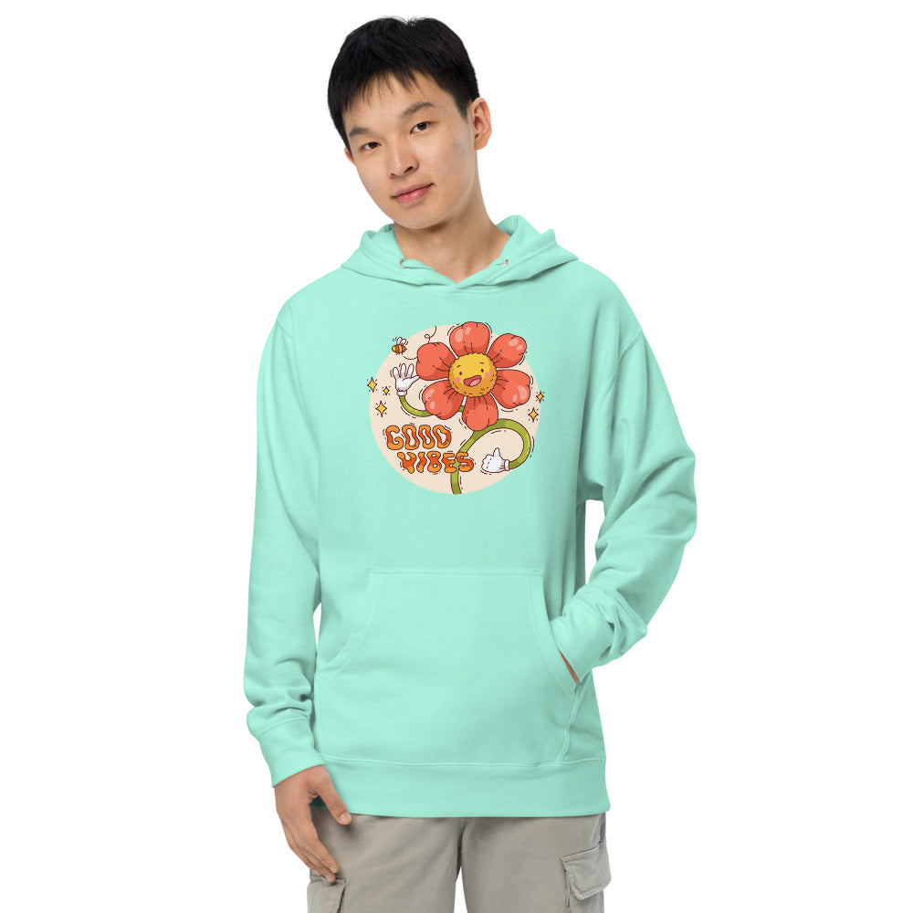 Good vides | Unisex Midweight Hoodie | Independent Trading Co. SS4500