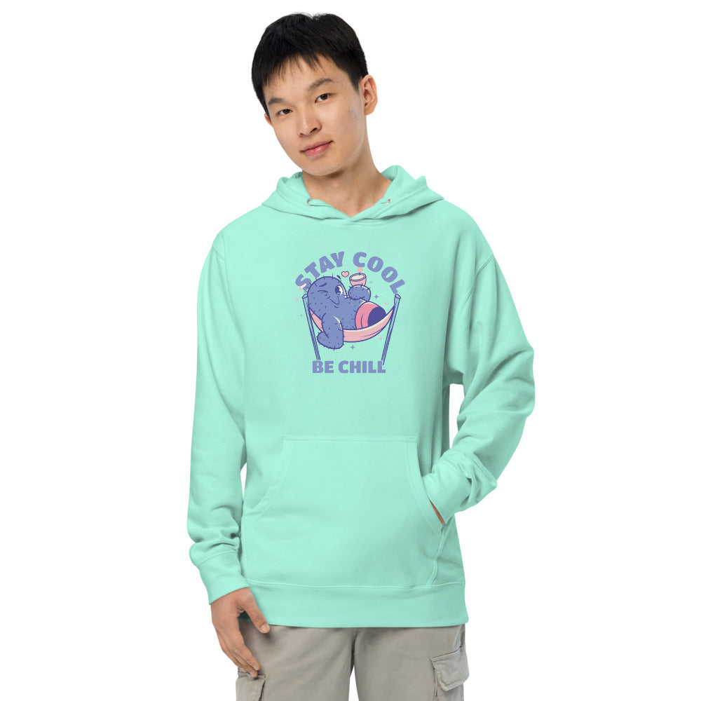 Stay cool be chill | Unisex Midweight Hoodie | Independent Trading Co. SS4500