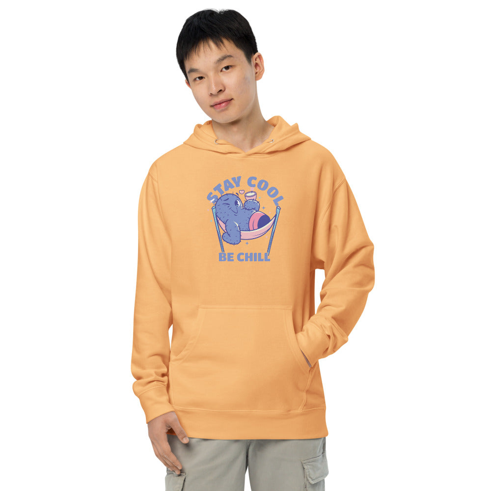 Stay cool be chill | Unisex Midweight Hoodie | Independent Trading Co. SS4500
