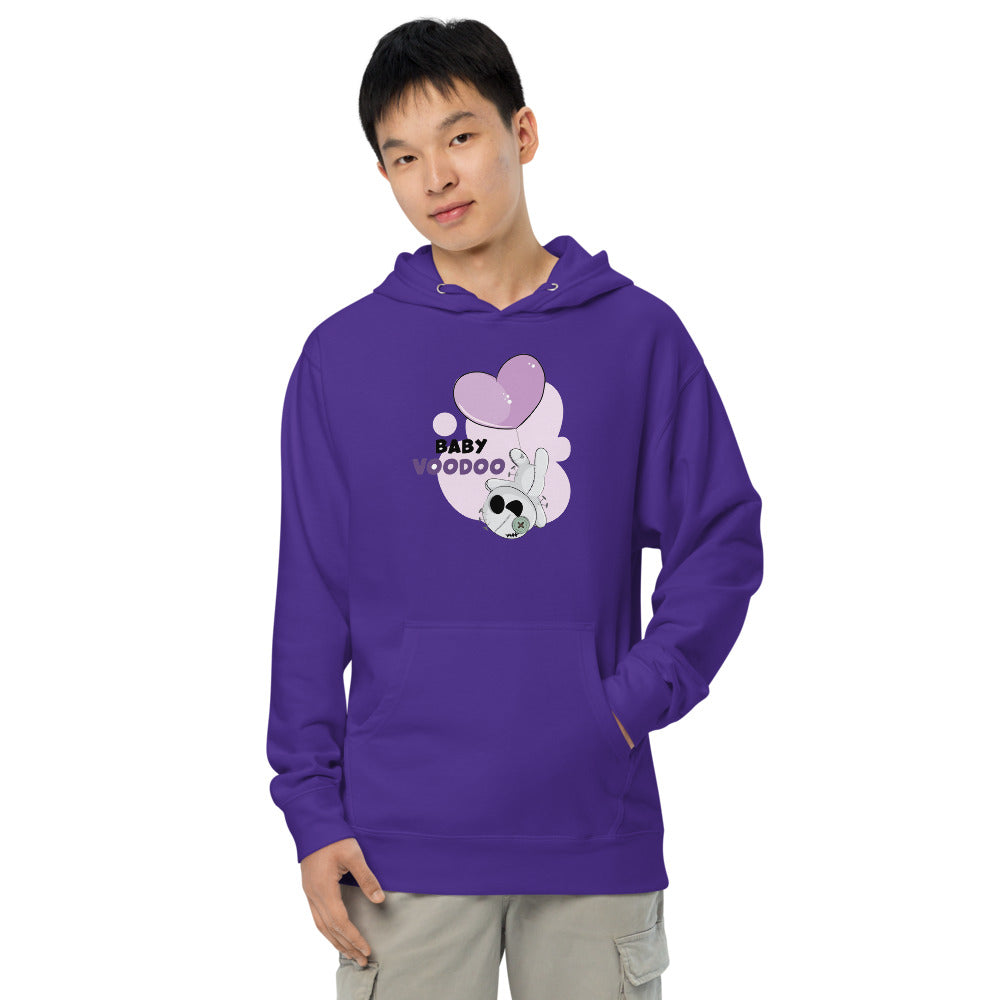 Ted heart - Baby voodoo | Unisex Midweight Hoodie | Independent Trading Co. SS4500
