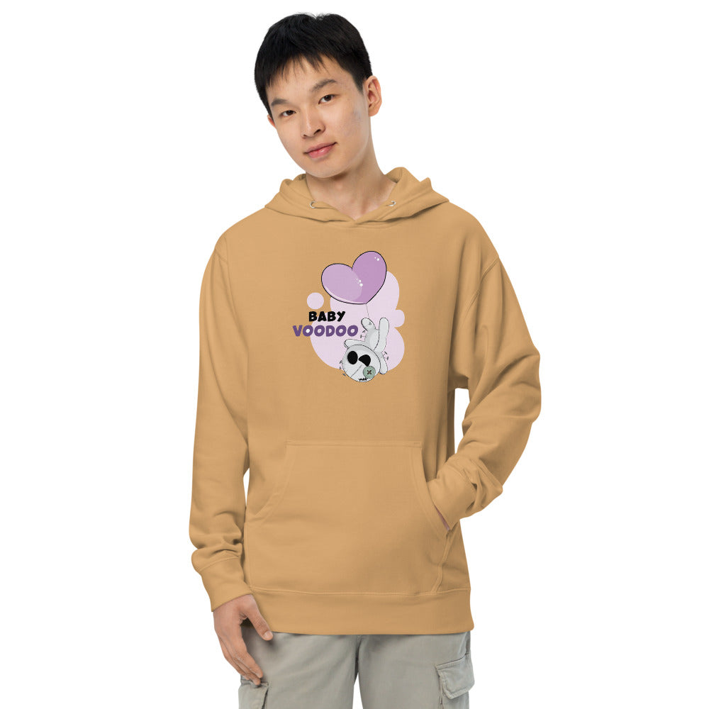 Ted heart - Baby voodoo | Unisex Midweight Hoodie | Independent Trading Co. SS4500