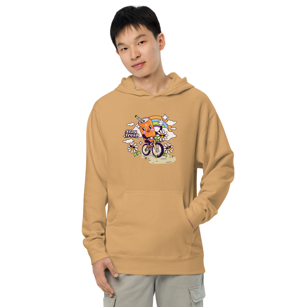 Stay fresh | Unisex Midweight Hoodie | Independent Trading Co. SS4500