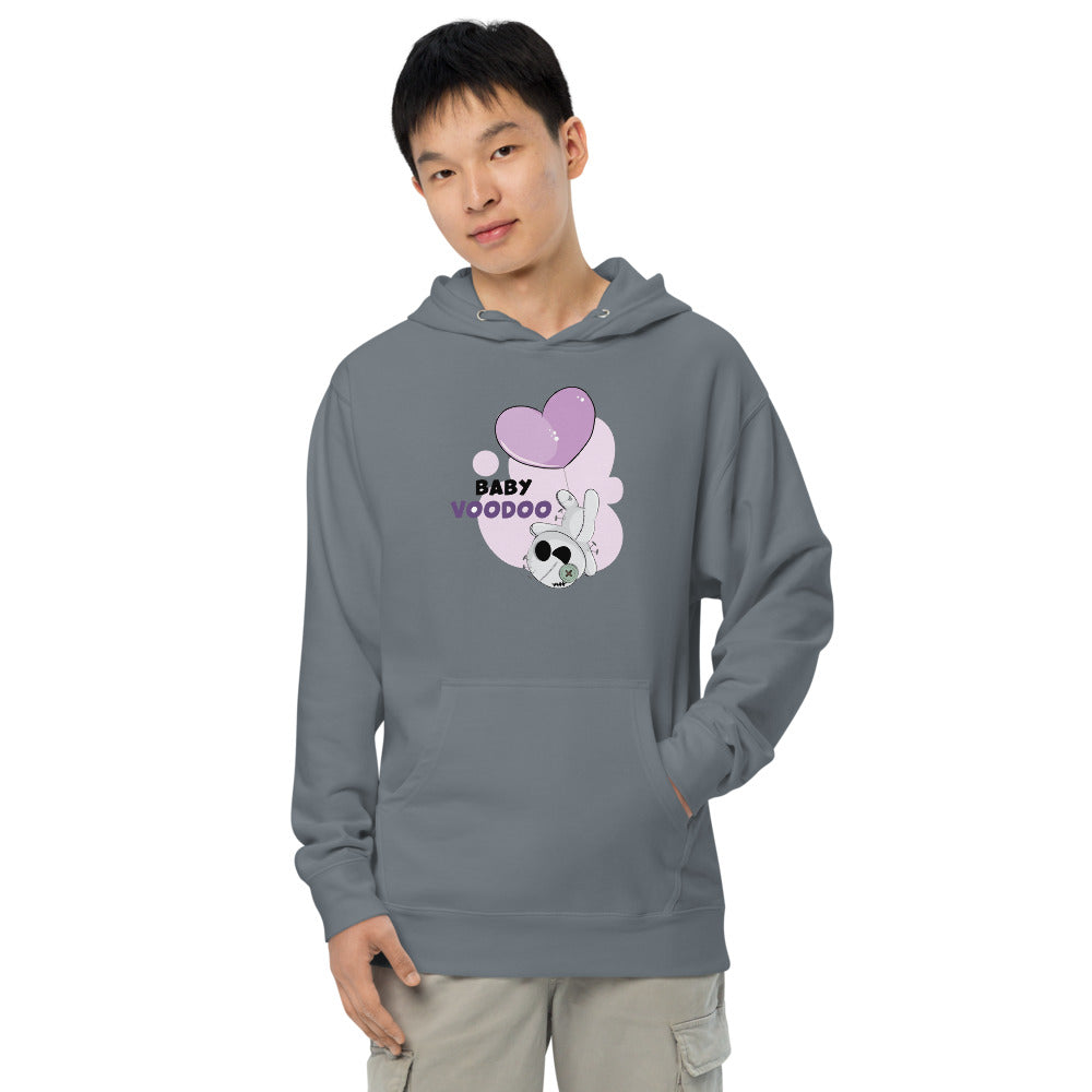 Ted heart - Baby voodoo | Unisex Midweight Hoodie | Independent Trading Co. SS4500