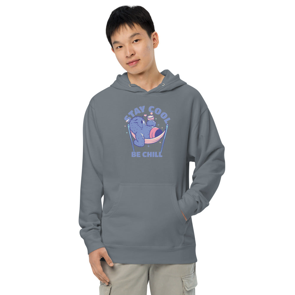 Stay cool be chill | Unisex Midweight Hoodie | Independent Trading Co. SS4500