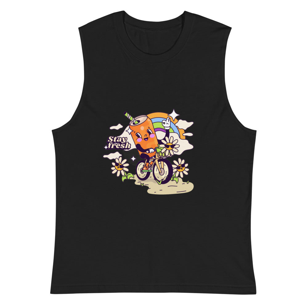 Stay fresh | Unisex Muscle Shirt | Bella + Canvas 3483
