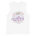 Rainbow - Everything will be ok | Unisex Muscle Shirt | Bella + Canvas 3483