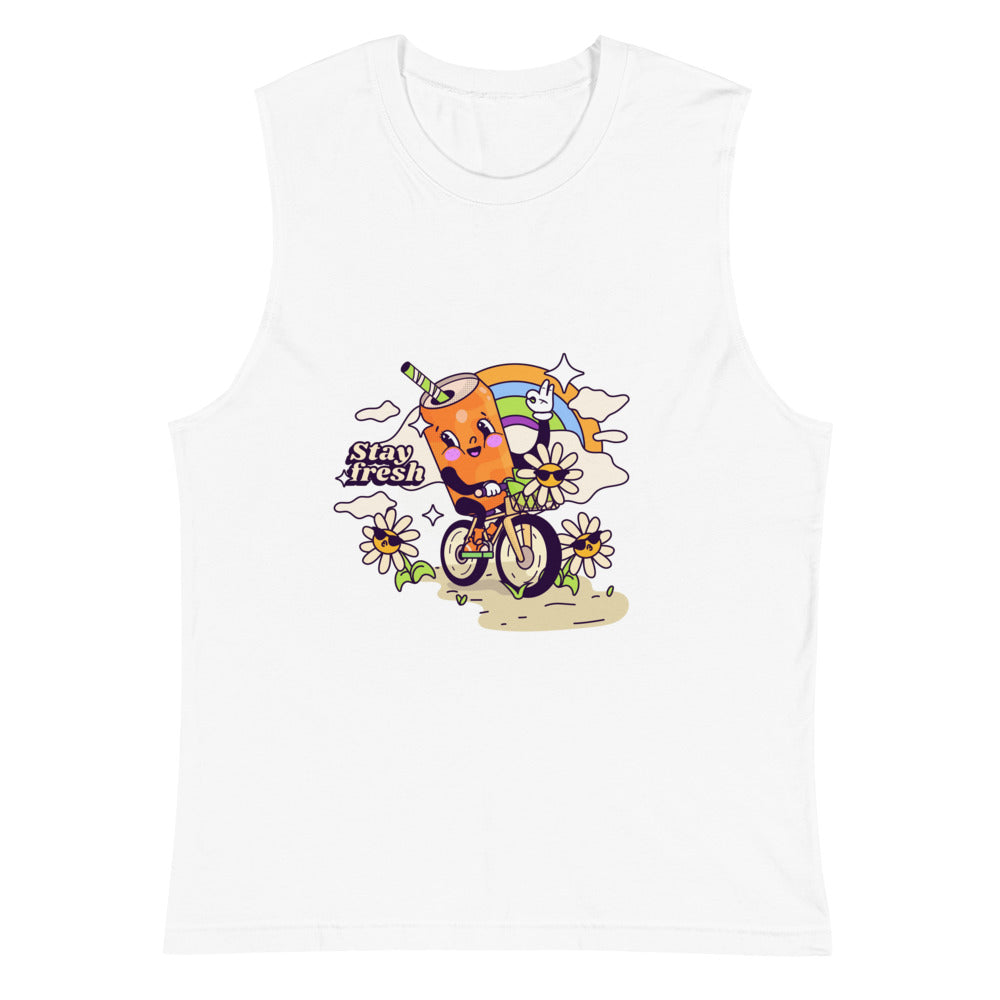 Stay fresh | Unisex Muscle Shirt | Bella + Canvas 3483