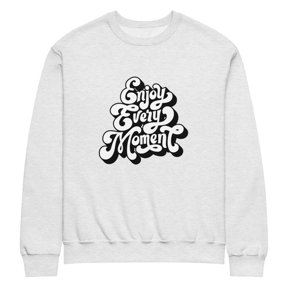 Enjoy every moments white | Unisex NuBlend Sweatshirt | Jerzees 562MR