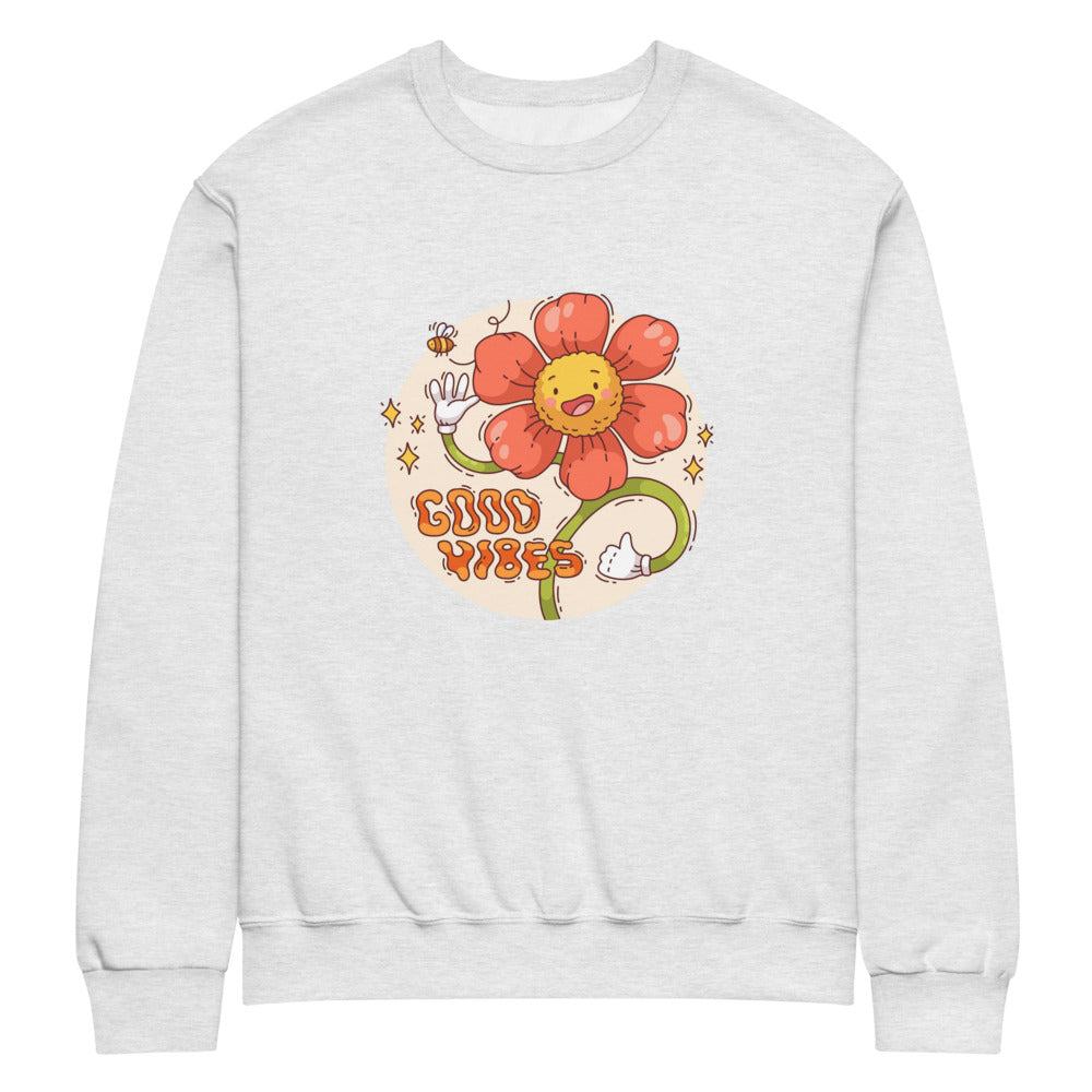 Good vides | Unisex NuBlend Sweatshirt | Jerzees 562MR