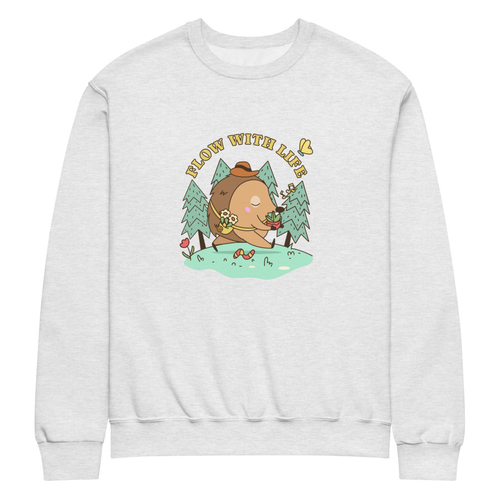 Flow with life | Unisex NuBlend Sweatshirt | Jerzees 562MR
