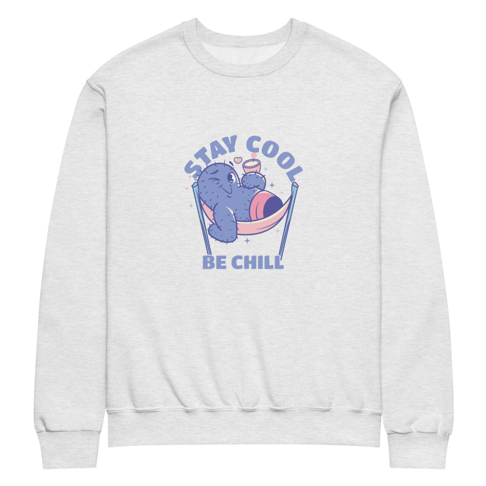 Stay cool be chill | Unisex NuBlend Sweatshirt | Jerzees 562MR