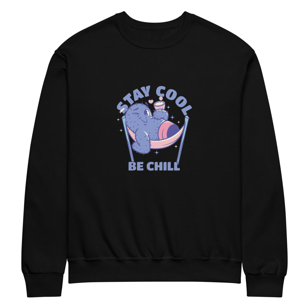 Stay cool be chill | Unisex NuBlend Sweatshirt | Jerzees 562MR