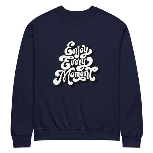 Enjoy every moments white | Unisex NuBlend Sweatshirt | Jerzees 562MR