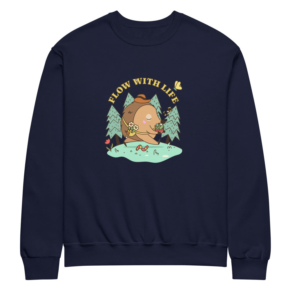 Flow with life | Unisex NuBlend Sweatshirt | Jerzees 562MR