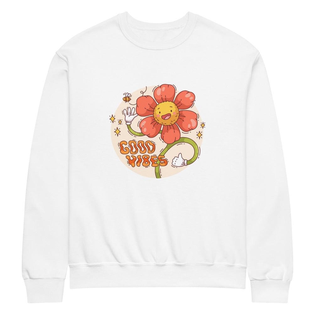 Good vides | Unisex NuBlend Sweatshirt | Jerzees 562MR
