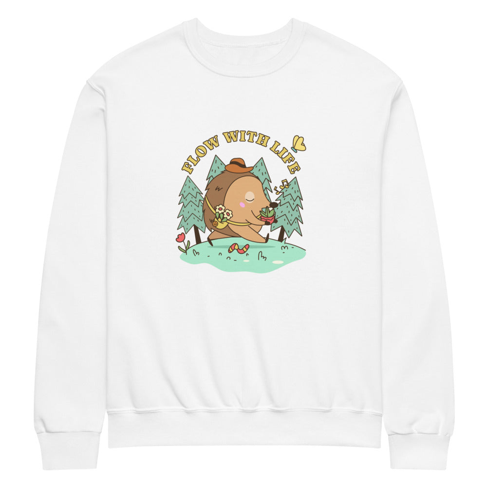 Flow with life | Unisex NuBlend Sweatshirt | Jerzees 562MR