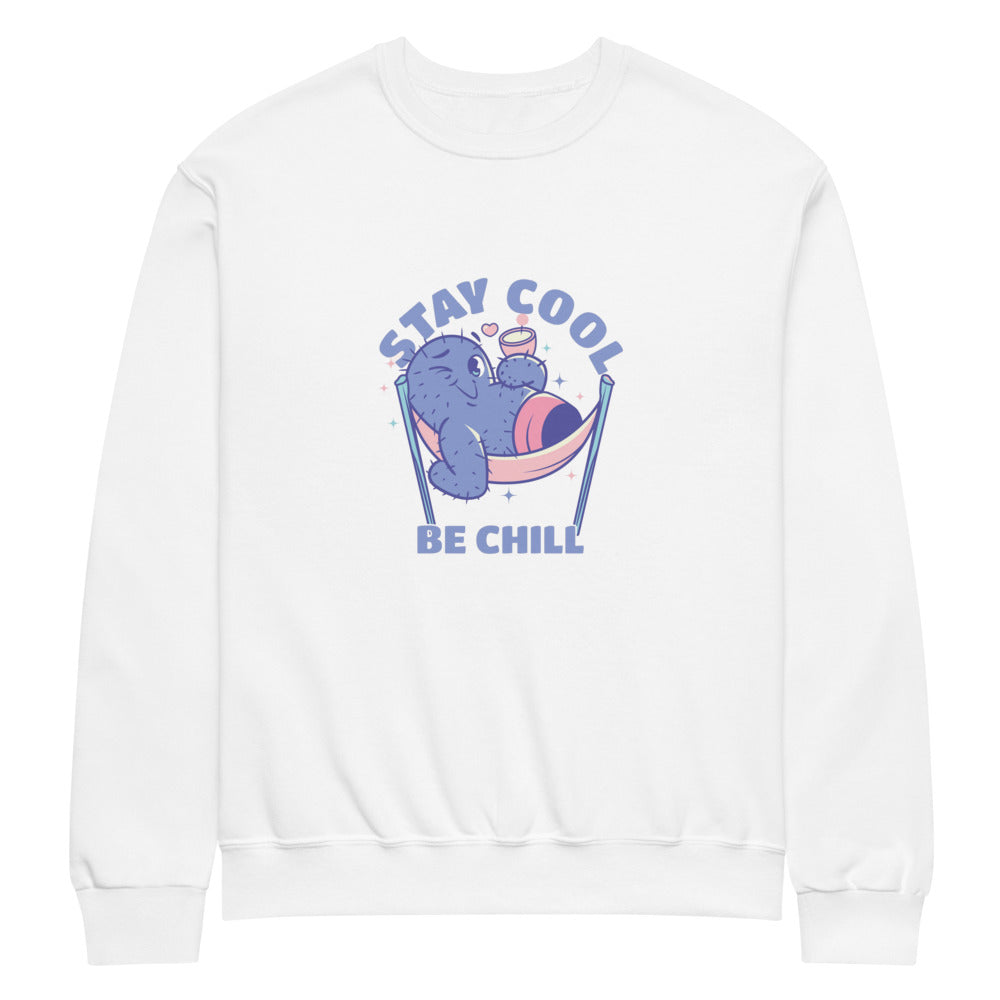 Stay cool be chill | Unisex NuBlend Sweatshirt | Jerzees 562MR