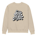 Enjoy every moments white | Unisex Organic Changer 2.0 Sweatshirt | Stanley/Stella SASU004