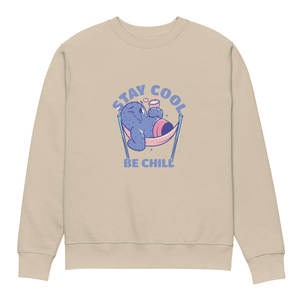 Stay cool be chill | Unisex Organic Changer 2.0 Sweatshirt | Stanley/Stella SASU004