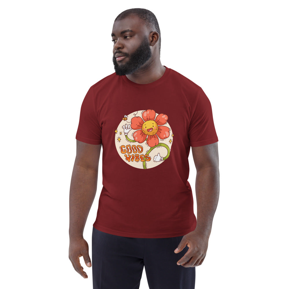 Good vides | Unisex Organic Cotton Creator 2.0 T-Shirt | Stanley/Stella STTU169