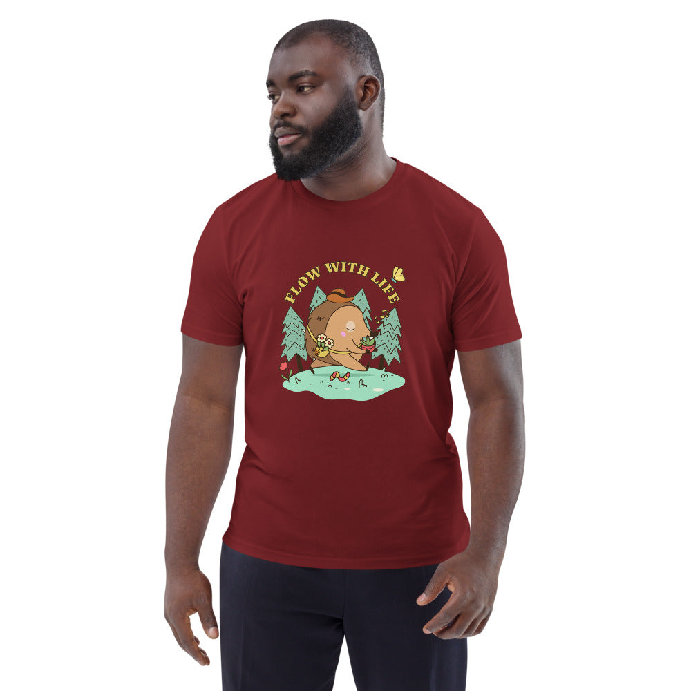 Flow with life | Unisex Organic Cotton Creator 2.0 T-Shirt | Stanley/Stella STTU169