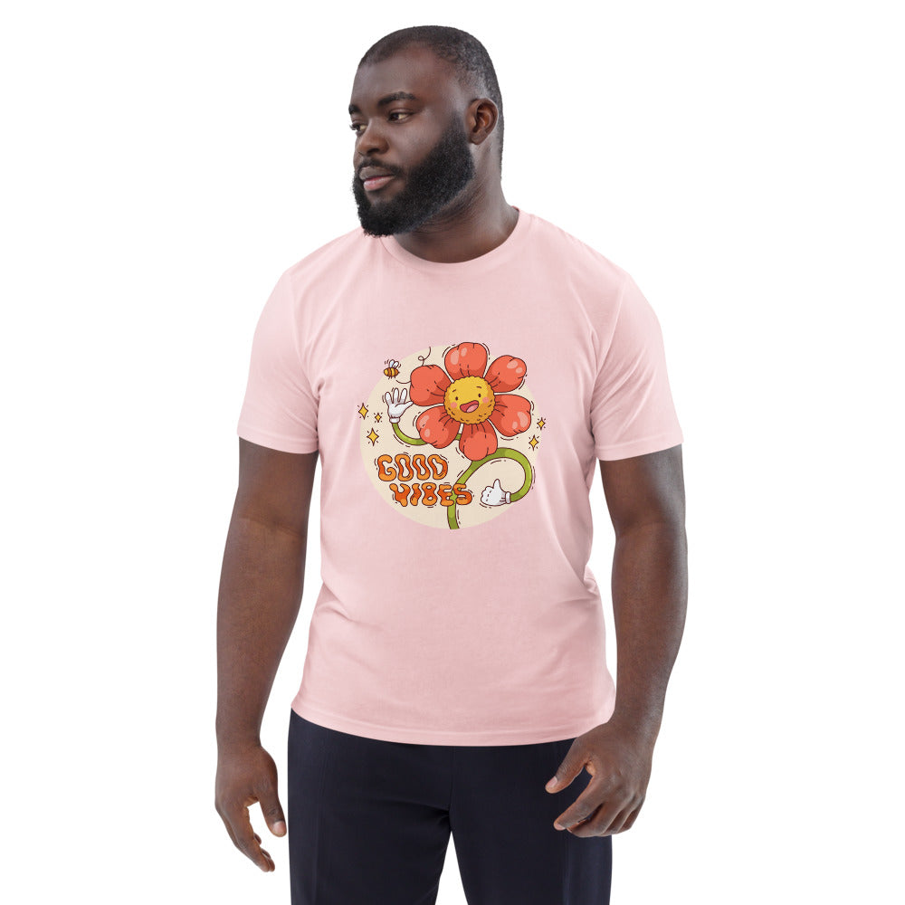 Good vides | Unisex Organic Cotton Creator 2.0 T-Shirt | Stanley/Stella STTU169